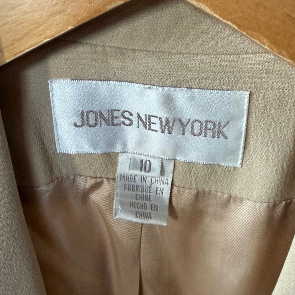 Vintage Jones New York Blazer Womens Size 10 - Picture 2 of 4